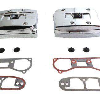 Chrome Rocker Box Cover Set Harley Davidson EVO 1340cc 1992-1999