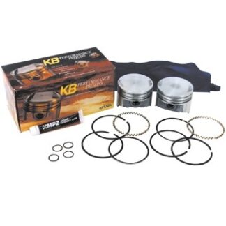 harley davidson motorcycle Evo 1340 Keith Black flat top pistons, piston rings, pins and lock rings